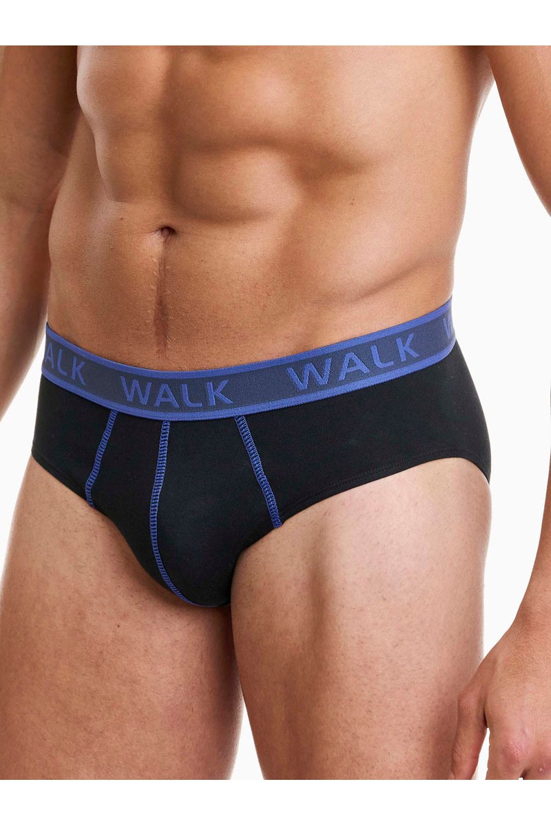 Herrenslips WALK 2 PACK W1757_0202 BLACK BLACK Herrenslips WALK 2 PACK W1757_0202 BLACK BLACK