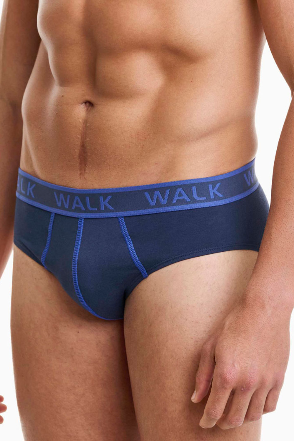 Herrenslips WALK 2 PACK W1757_0347 BLUE SK RWA