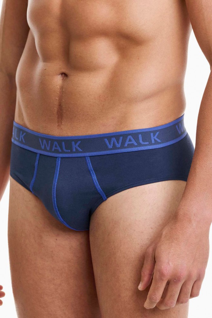 Men's briefs WALK 2 PACK W1757_0347 BLUE SK RWA