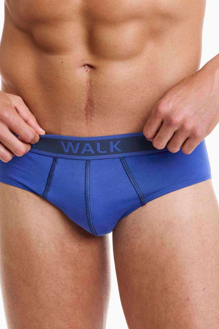 Men's briefs WALK 2 PACK W1757_0347 BLUE SK RWA