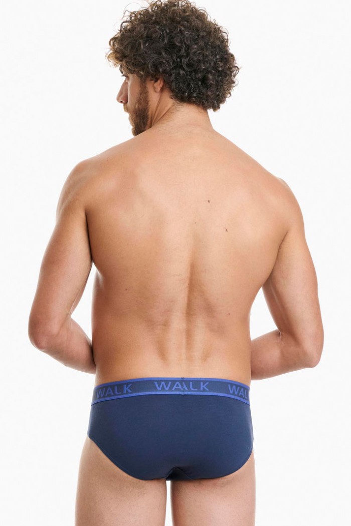Men's briefs WALK 2 PACK W1757_0347 BLUE SK RWA