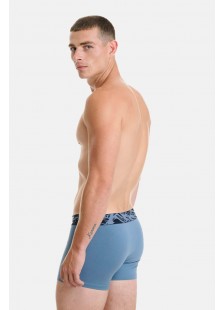 Herrenunterwäsche WALK Boxershorts 2 PACK W1762-4 BLUE BLUE DROPS Herrenunterwäsche WALK Boxershorts 2 PACK W1762-4 BLUE BLUE DROPS
