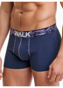Herrenunterwäsche WALK Boxershorts 2 PACK W1762-4_0330 BLUE SK LILA