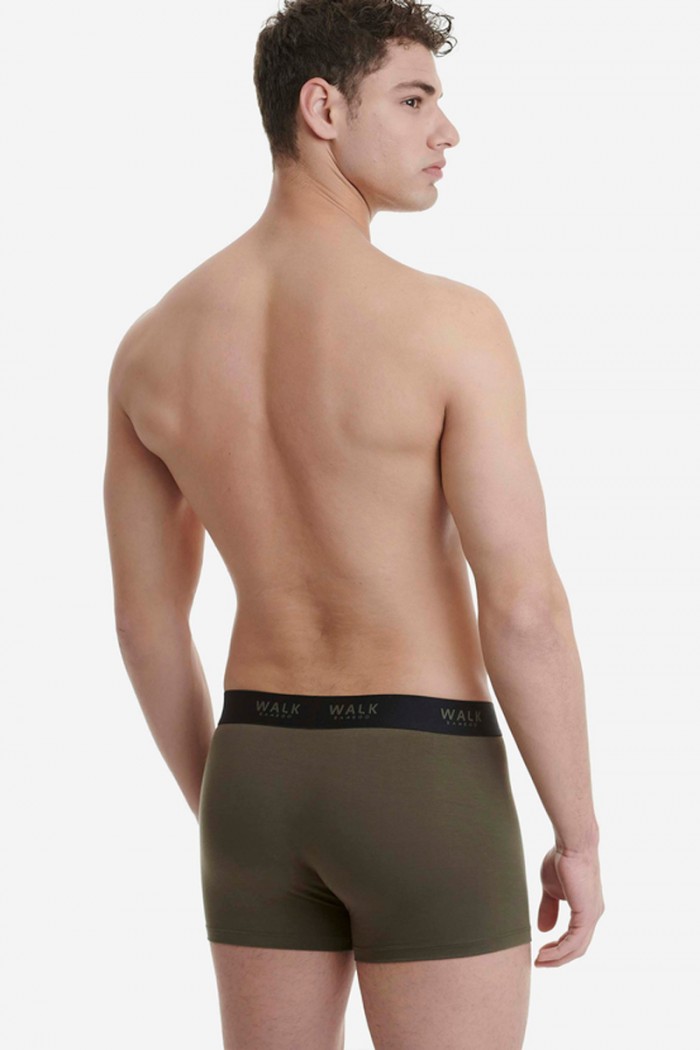 HERREN BOXERSHORTS BAMBUS WALK W1770_24 KHAKI