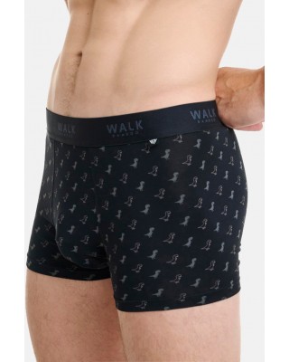 Men's Boxer WALK Bamboo W1770-67 BLACK