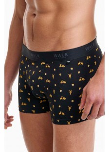 Men's Boxer WALK Bamboo W1770-72 BLACK Men's Boxer WALK Bamboo W1770-72 BLACK
