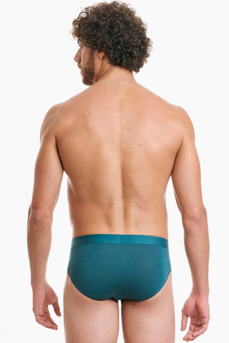 Men's Seamless BAMBOO WALK Bottom W1772_87 Petrol Men's Seamless BAMBOO WALK Bottom W1772_87 Petrol