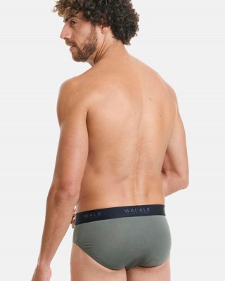 Men's BAMBOO WALK briefs W1775_24 BAMBOO WALK W1775_24 HAKI