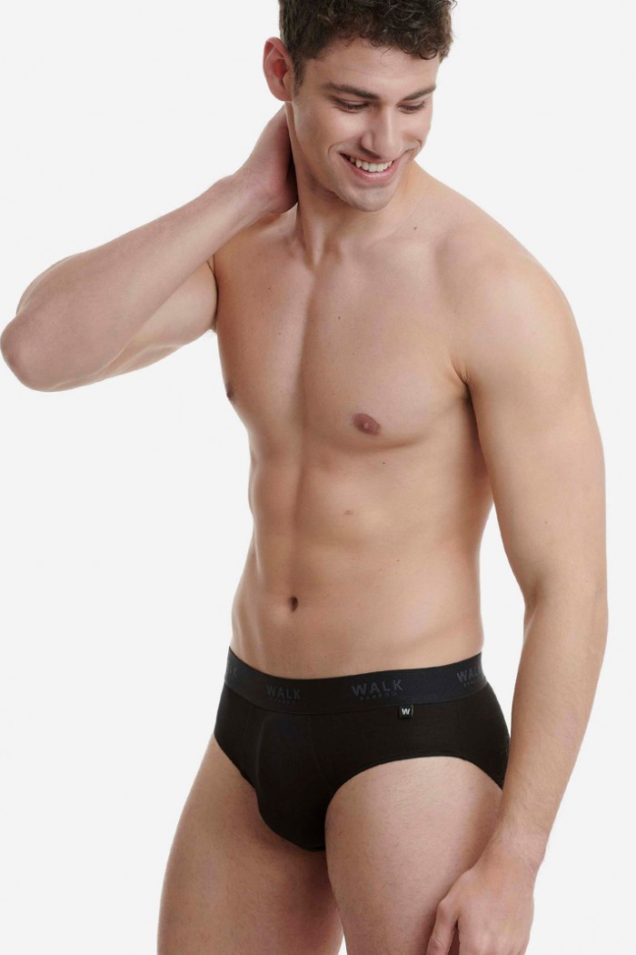 Men's briefs BAMBOO WALK W1775 BLACK