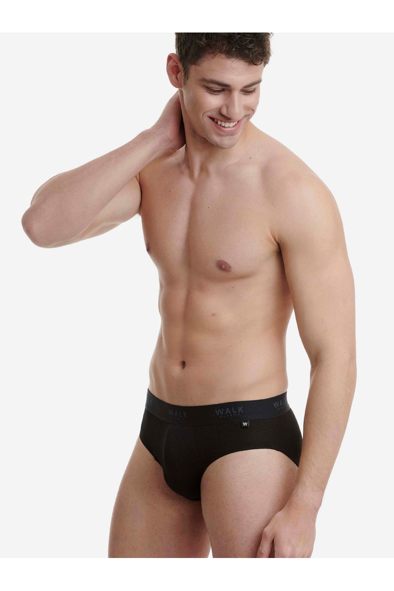 Men's briefs BAMBOO WALK W1775 BLACK Men's briefs BAMBOO WALK W1775 BLACK