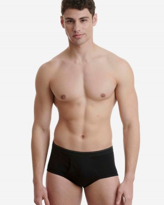 Men's underwear WALK Classic W1780-2 BLACK 2 PIECES