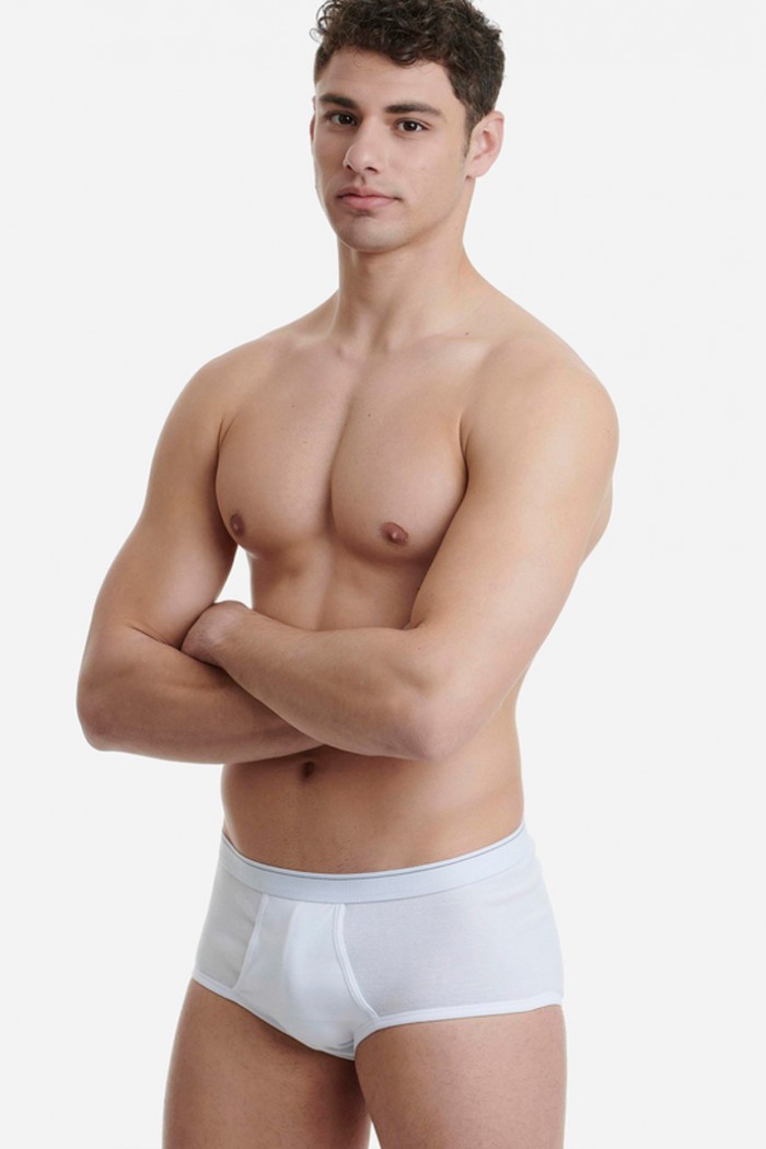 Men's briefs WALK Classic W1780-2 White 2 PIECES