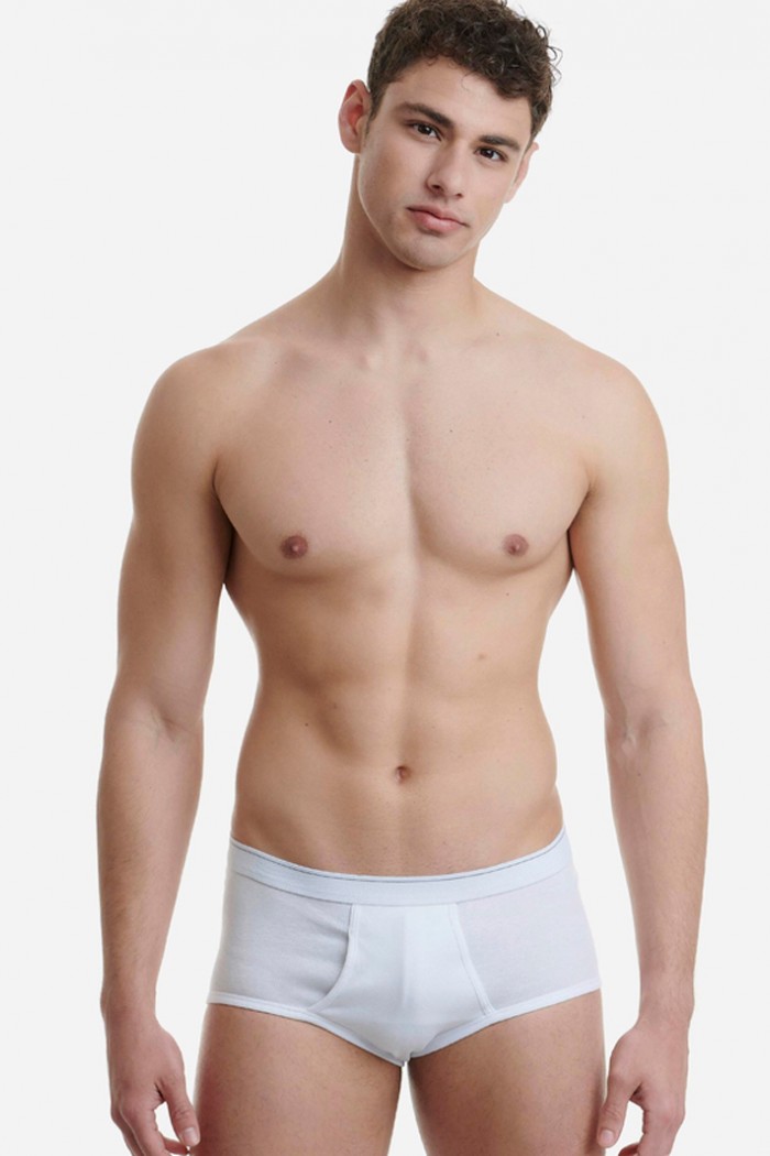 Men's briefs WALK Classic W1780-2 White 2 PIECES
