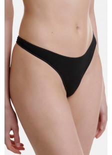 Damenunterwäsche Tanga Bamboo WALK W2013-02 BLACK 2 PACK Damenunterwäsche Tanga Bamboo WALK W2013-02 BLACK 2 PACK