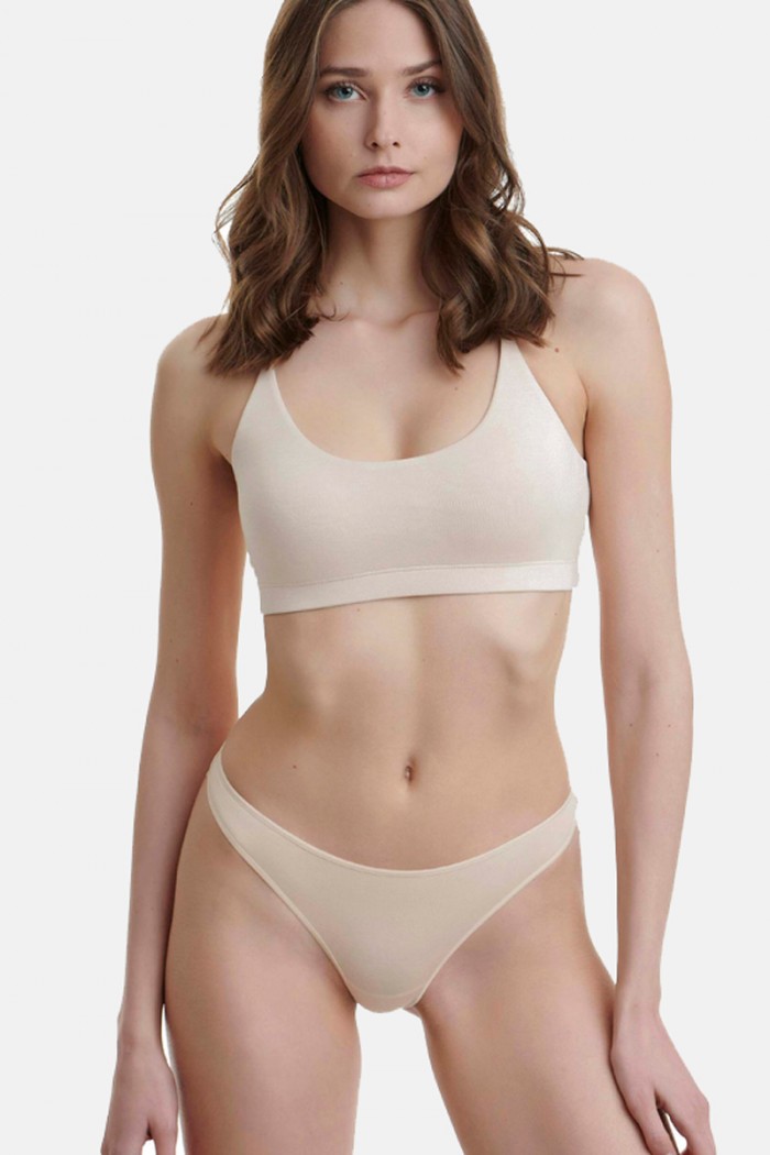 Women's underwear Tanga Bamboo WALK W2013-19 BEZ 2 PACK