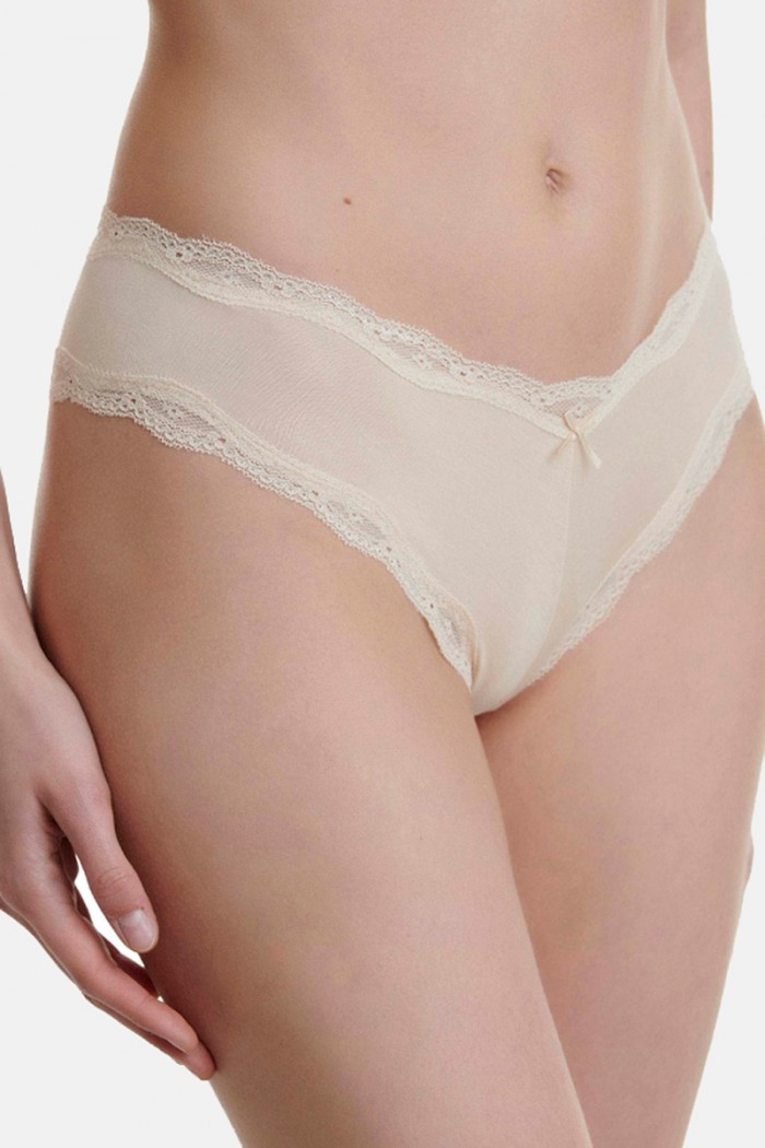 WOMEN'S BRIEFS BAMBOO WALK 2 PACK W2014_1919 BEIGE BEIGE