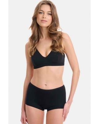 Γυναικείο μπόξερ WALK Bamboo W2034 ΜΑΥΡΟ 2 PACK