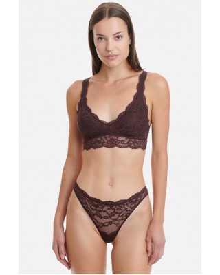 Brazilian lace briefs WALK Microfibre Bordeaux W2042_39