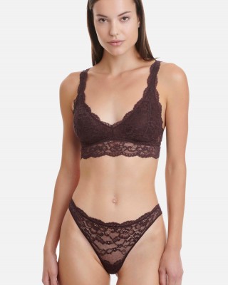 Brazilian lace briefs WALK Microfibre Bordeaux W2042_39