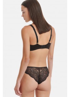 Women's lace briefs WALK BAMBOO W2044 BLACK