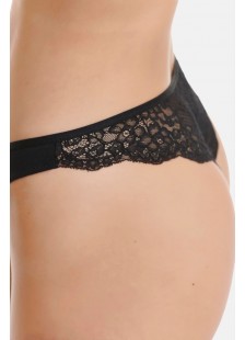 Women's brasilianische Spitze WALK BAMBOO W2043 BLACK Women's brasilianische Spitze WALK BAMBOO W2043 BLACK