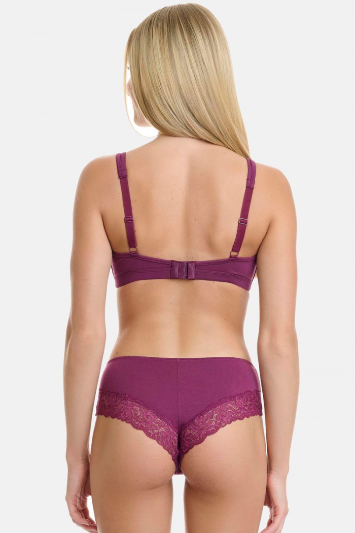 High-top Brazilian with lace WALK Bamboo W2045 MELIZANI