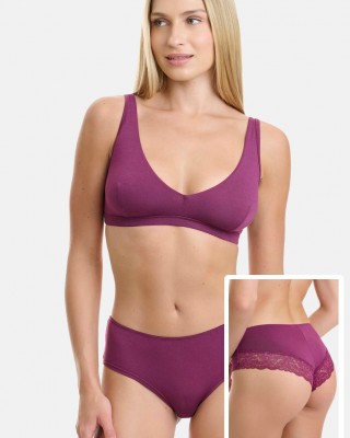 High-top Brazilian with lace WALK Bamboo W2045 MELIZANI