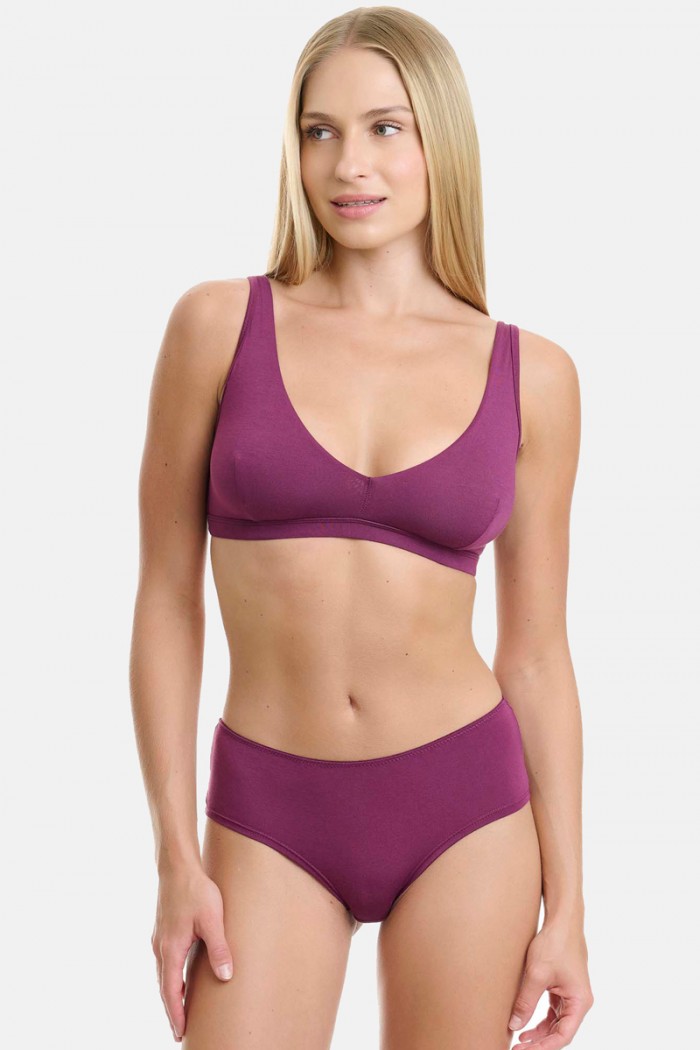 High-top Brazilian with lace WALK Bamboo W2045 MELIZANI