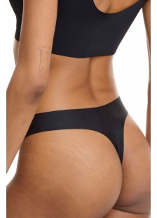 Unsichtbarer Tanga Laser Cut WALK 2 PACK SCHWARZ W2071_0202 Unsichtbarer Tanga Laser Cut WALK 2 PACK SCHWARZ W2071_0202