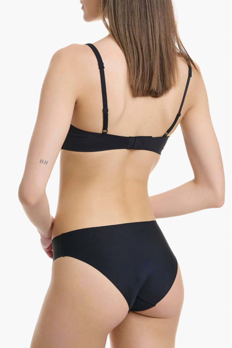 Seamless invisible briefs WALK 2 PACK W2072_0202 BLACK Seamless invisible briefs WALK 2 PACK W2072_0202 BLACK