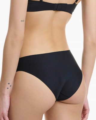 Seamless invisible briefs WALK 2 PACK W2072_0202 BLACK