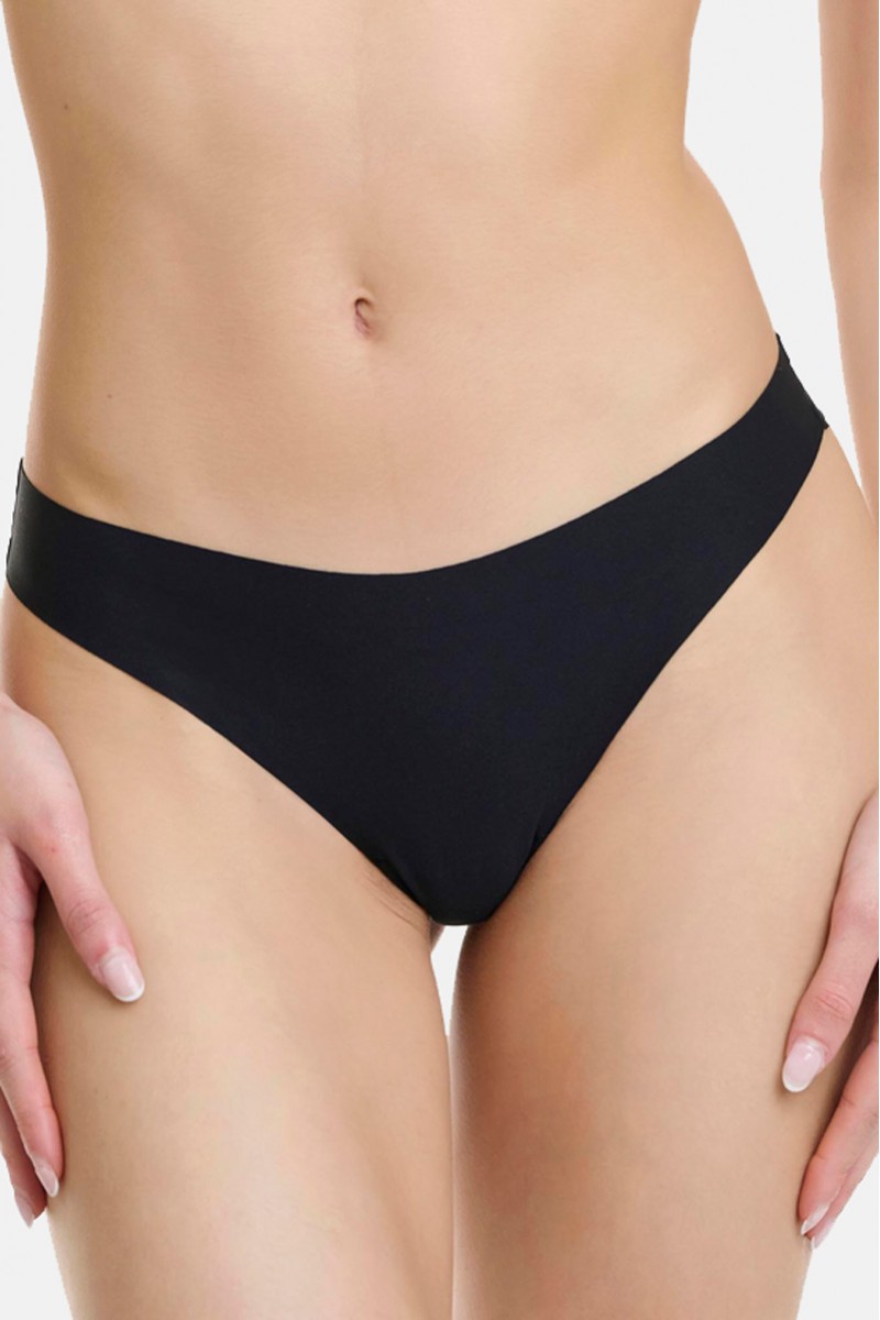 Unsichtbarer String ohne Nähte WALK 2 PACK W2073_0202 BLACK Unsichtbarer String ohne Nähte WALK 2 PACK W2073_0202 BLACK