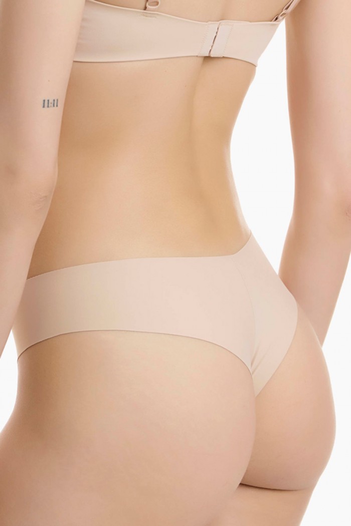 Invisible brazilian seamless WALK 2 PACK W2074_1919 BEZ