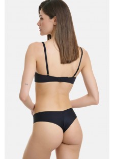 Unsichtbare brasilianische nahtlose WALK 2 PACK W2074_0202 BLACK Unsichtbare brasilianische nahtlose WALK 2 PACK W2074_0202 BLACK