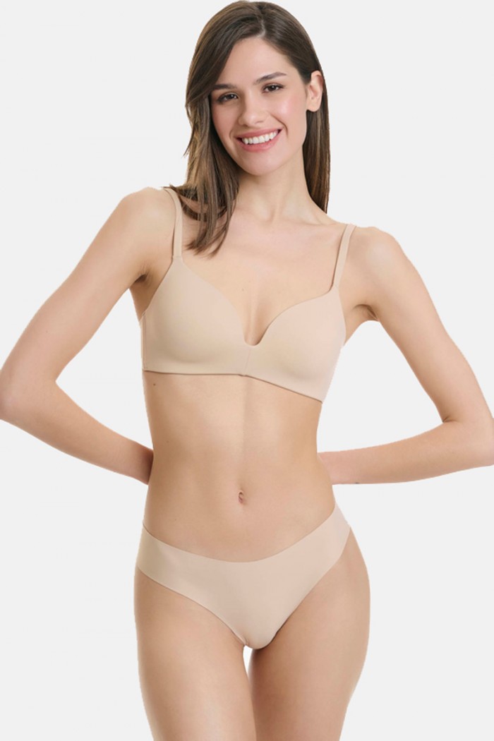 Invisible brazilian seamless WALK 2 PACK W2074_1919 BEZ