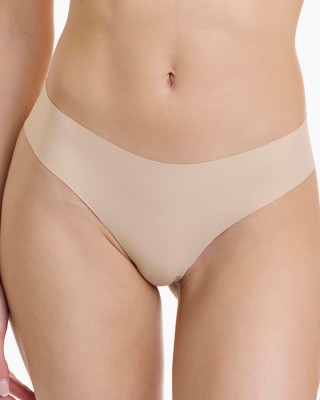 Invisible brazilian seamless WALK 2 PACK W2074_1919 BEZ