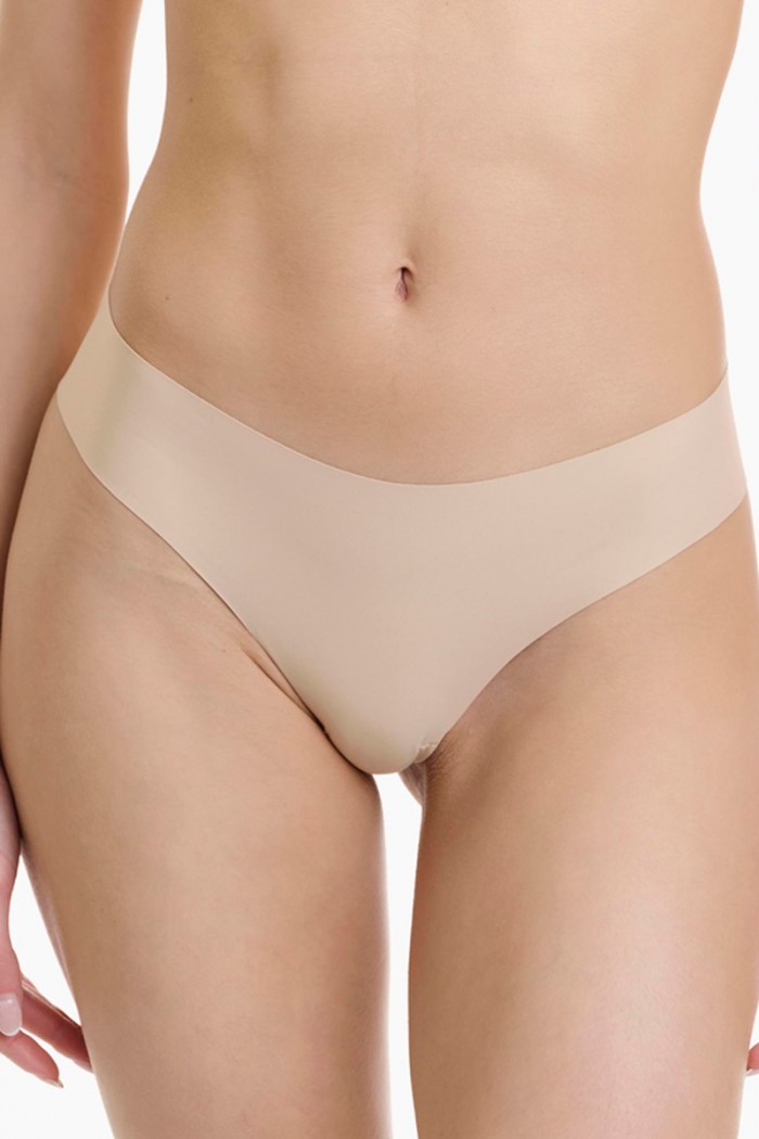 Invisible brazilian seamless WALK 2 PACK W2074_1919 BEZ