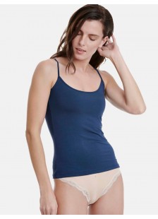 Elastisches T-Shirt mit Träger WALK Bamboo W2201_03 Blau Elastisches T-Shirt mit Träger WALK Bamboo W2201_03 Blau