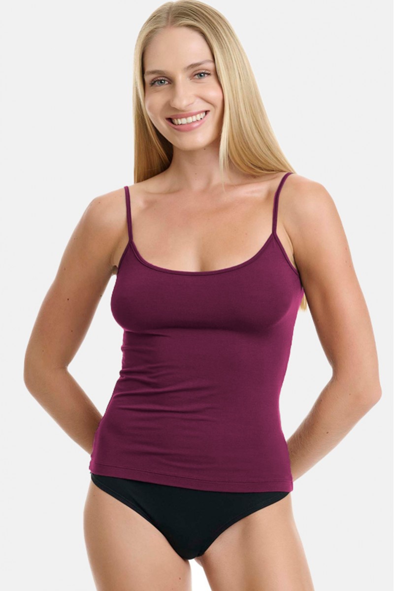 Elastic T-shirt with strap WALK Bamboo W2201_39 MELICANE Elastic T-shirt with strap WALK Bamboo W2201_39 MELICANE