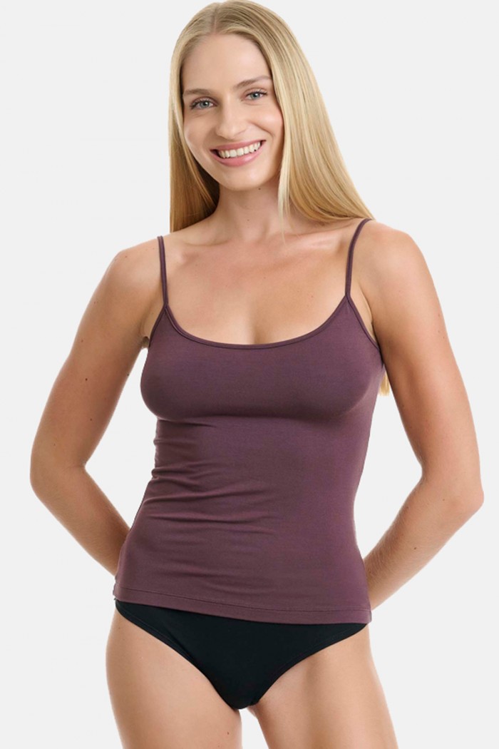 Elastic T-shirt with straps WALK Bamboo W2201_01 Bamboo WALK Bamboo W2201_01 TIFF