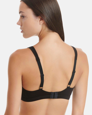 Sports bra triangular WALK Bamboo W2213_02 BLACK