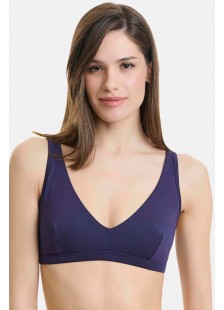 Triangle bra WALK Bamboo W2213_03 BLUE Bamboo