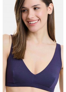 Triangle bra WALK Bamboo W2213_03 BLUE Bamboo