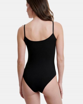 Elastic leotard Bamboo WALK W2220_02 Black