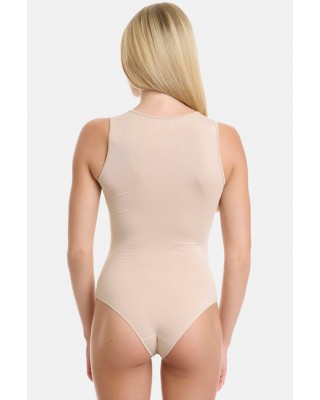 Elastic bodysuit with wide raga Bamboo WALK W2221_19 BENZ