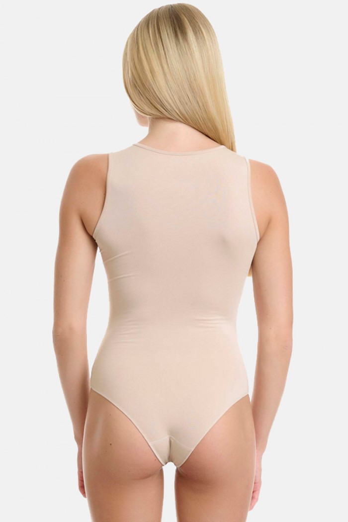 Elastic bodysuit with wide raga Bamboo WALK W2221_19 BENZ