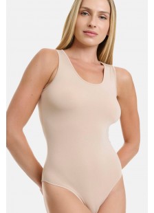 Elastic bodysuit with wide raga Bamboo WALK W2221_19 BENZ