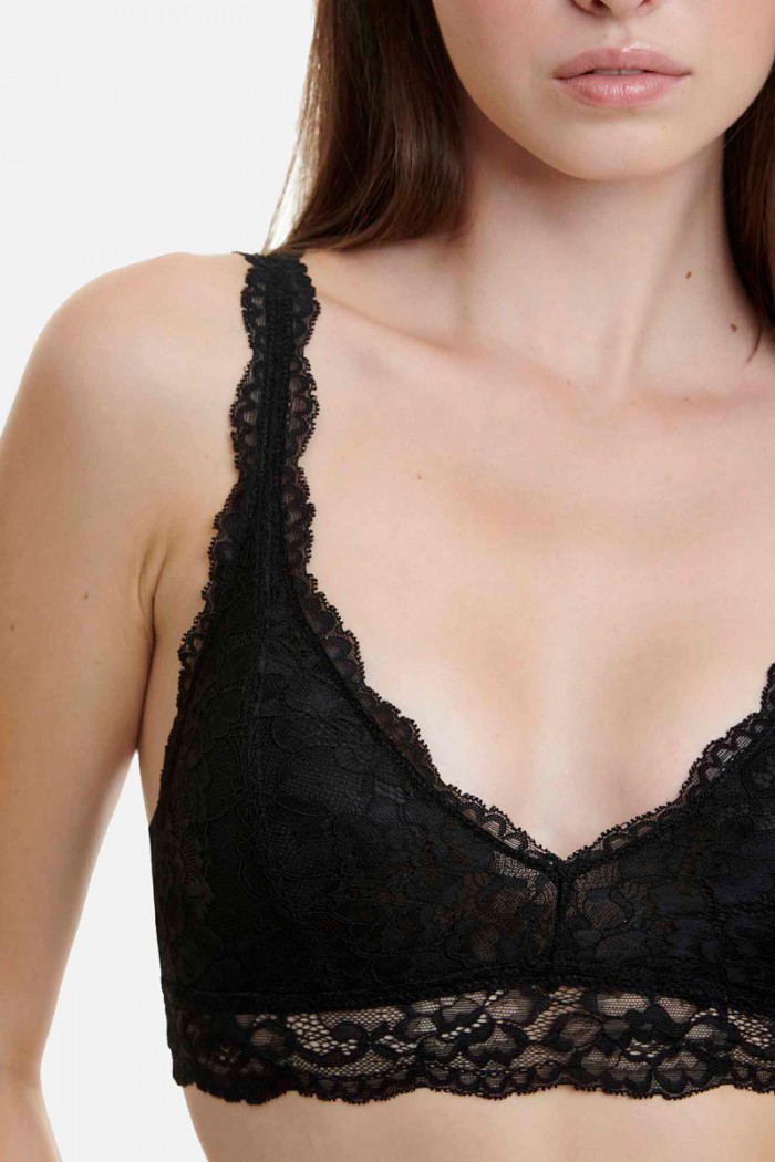 Lace bralette WALK BLACK W2240_02