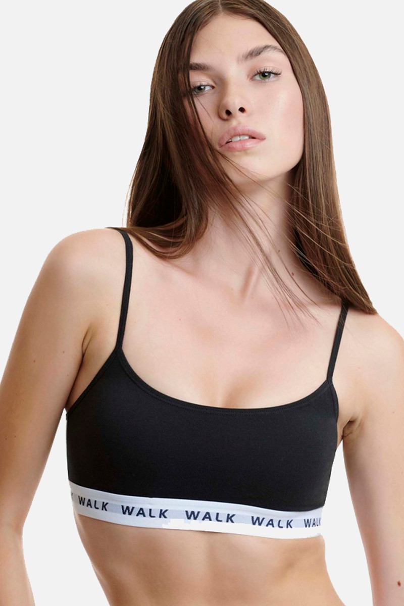 Sport-Bralette mit elastischem und dünnem Träger WALK W2250_02