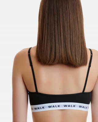 Sports bralette with elastic and thin strap WALK W2250_02